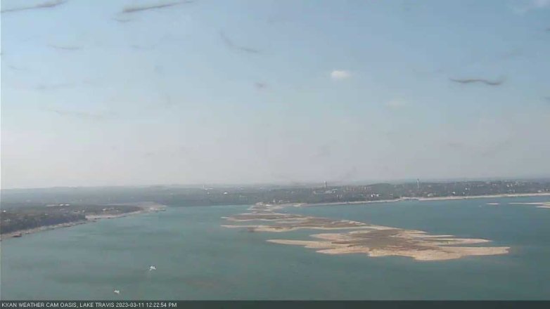 Lake Travis webcam, March 11, 2023 12:25 PM CT