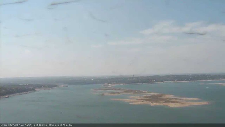 Lake Travis webcam, March 11, 2023 1:00 PM CT