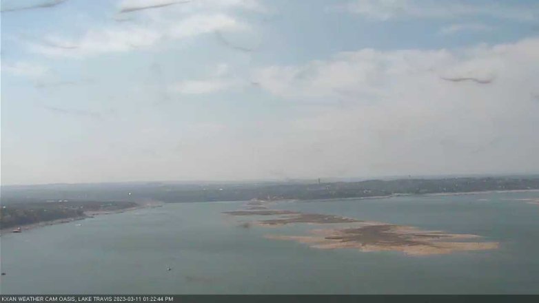 Lake Travis webcam, March 11, 2023 1:25 PM CT