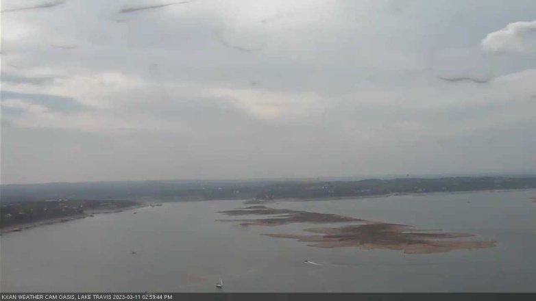 Lake Travis webcam, March 11, 2023 3:00 PM CT