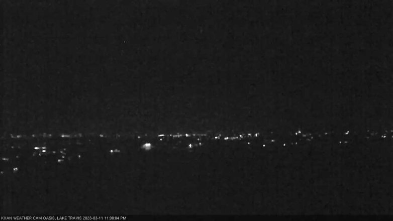 Lake Travis webcam, March 11, 2023 11:00 PM CT