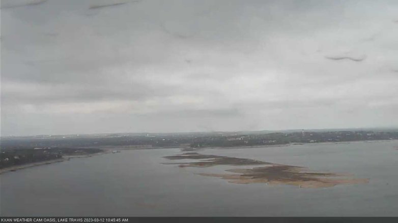 Lake Travis webcam, March 12, 2023 10:45 AM CT