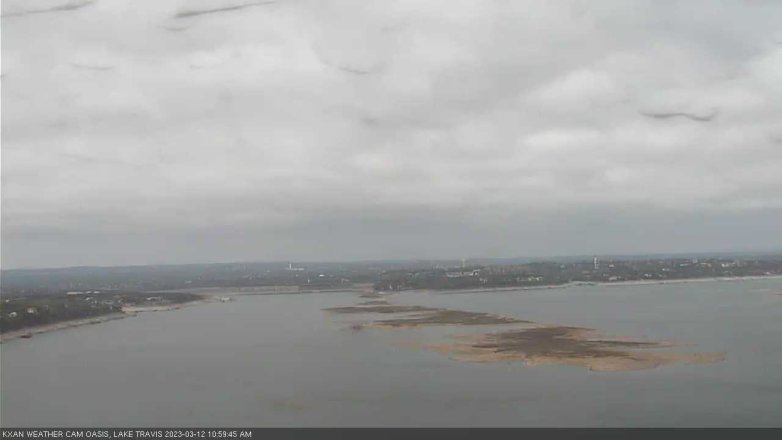 Lake Travis webcam, March 12, 2023 11:00 AM CT