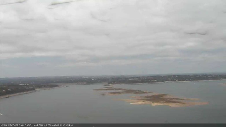 Lake Travis webcam, March 12, 2023 12:45 PM CT