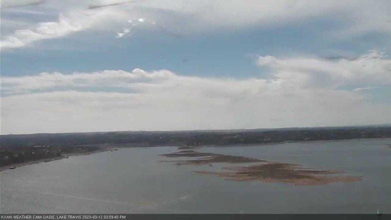 Lake Travis webcam, March 12, 2023 4:00 PM CT