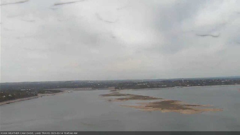 Lake Travis webcam, March 14, 2023 10:45 AM CT