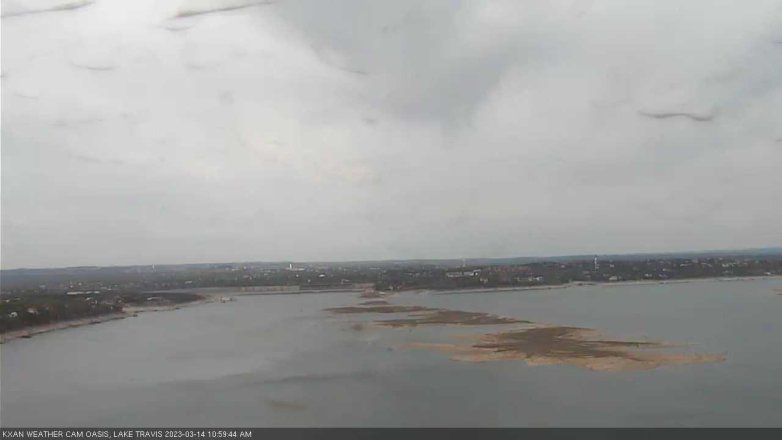 Lake Travis webcam, March 14, 2023 11:00 AM CT