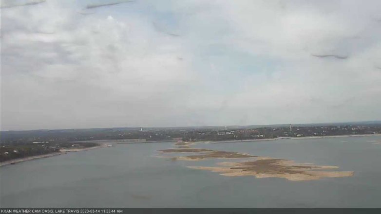 Lake Travis webcam, March 14, 2023 11:25 AM CT