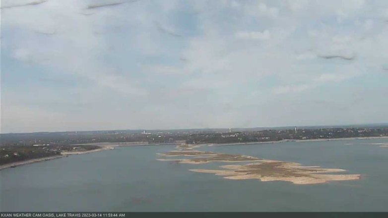 Lake Travis webcam, March 14, 2023 12:00 PM CT