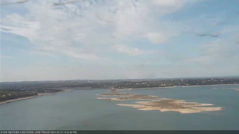 Lake Travis webcam, March 14, 2023 12:25 PM CT