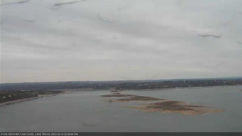 Lake Travis webcam, March 14, 2023 2:45 PM CT