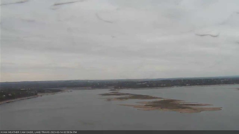 Lake Travis webcam, March 14, 2023 3:00 PM CT