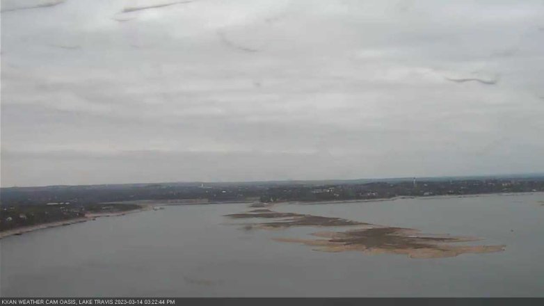 Lake Travis webcam, March 14, 2023 3:25 PM CT