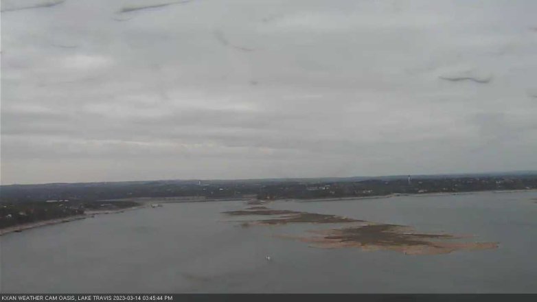 Lake Travis webcam, March 14, 2023 3:45 PM CT