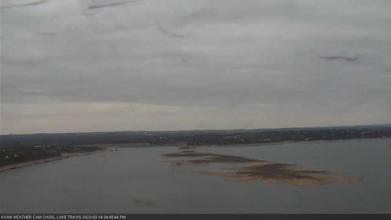 Lake Travis webcam, March 14, 2023 4:45 PM CT