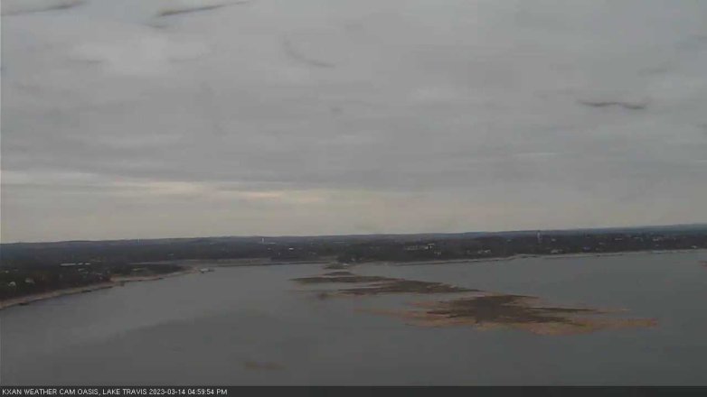 Lake Travis webcam, March 14, 2023 5:00 PM CT