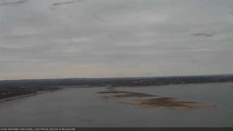Lake Travis webcam, March 14, 2023 5:25 PM CT