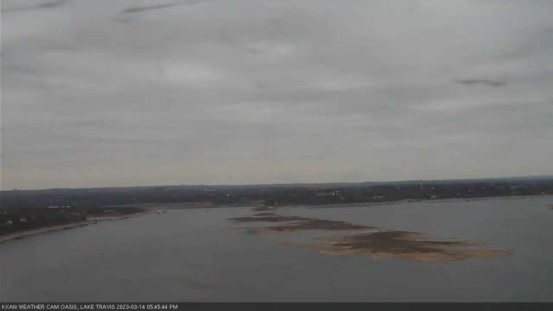 Lake Travis webcam, March 14, 2023 5:45 PM CT