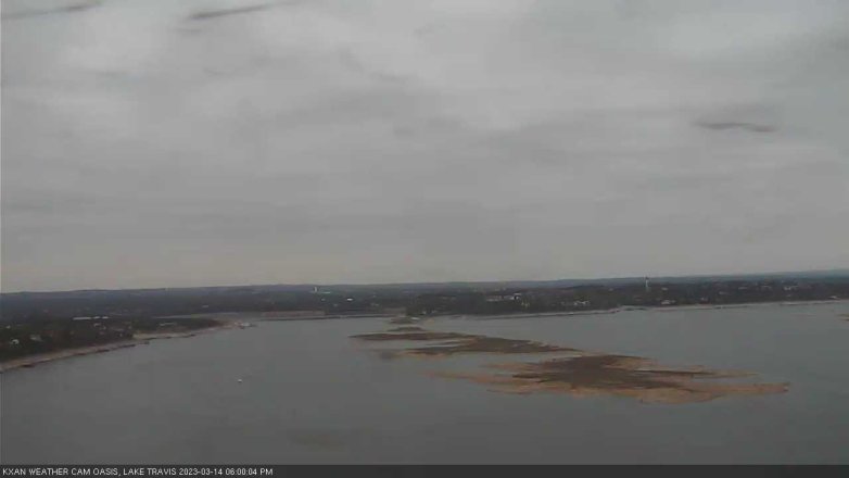 Lake Travis webcam, March 14, 2023 6:00 PM CT