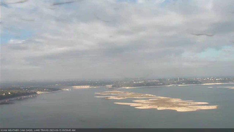 Lake Travis webcam, March 15, 2023 10:00 AM CT