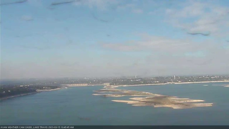 Lake Travis webcam, March 15, 2023 10:45 AM CT