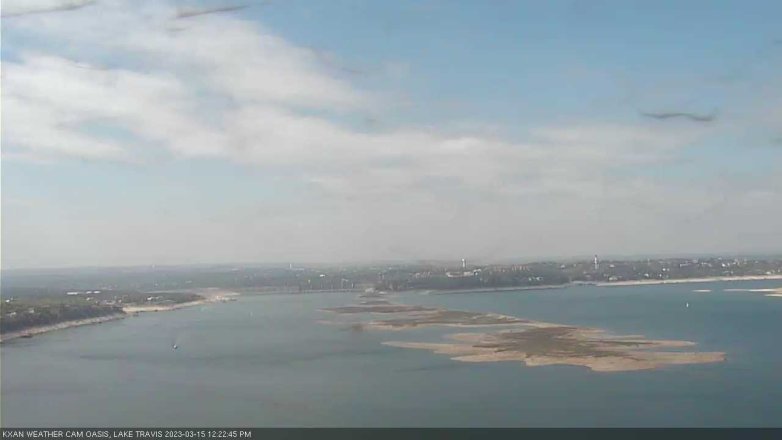 Lake Travis webcam, March 15, 2023 12:25 PM CT