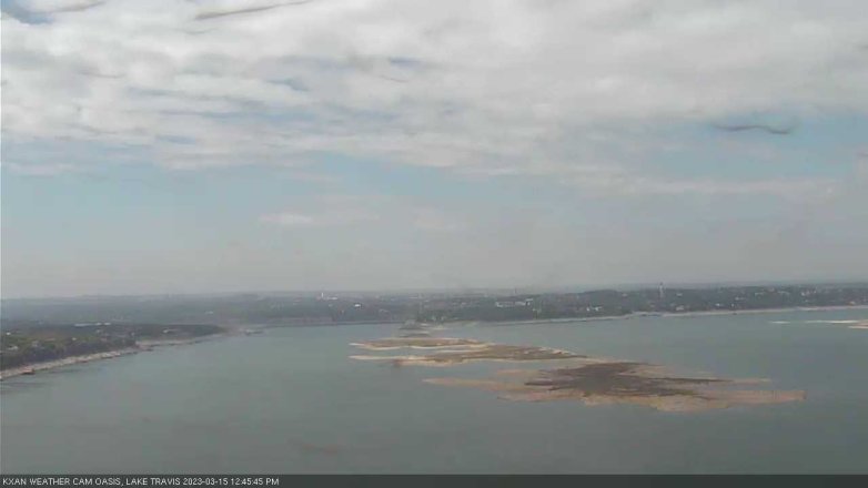 Lake Travis webcam, March 15, 2023 12:45 PM CT