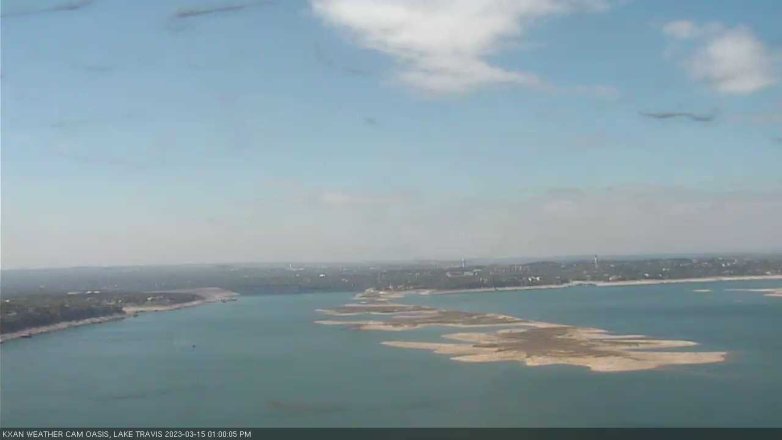 Lake Travis webcam, March 15, 2023 1:00 PM CT