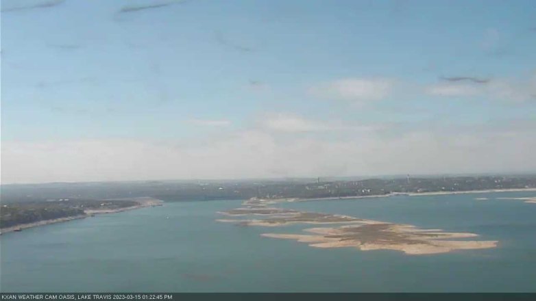 Lake Travis webcam, March 15, 2023 1:25 PM CT