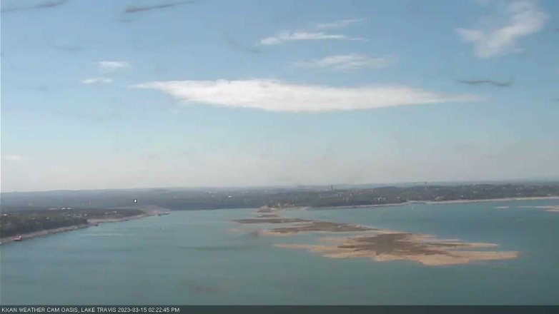 Lake Travis webcam, March 15, 2023 2:25 PM CT