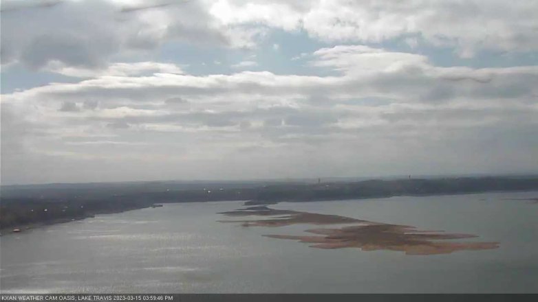 Lake Travis webcam, March 15, 2023 4:00 PM CT