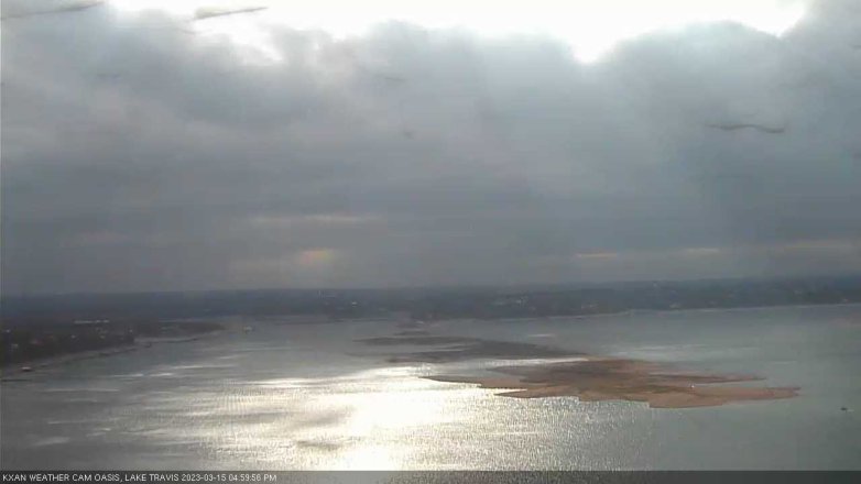 Lake Travis webcam, March 15, 2023 5:00 PM CT