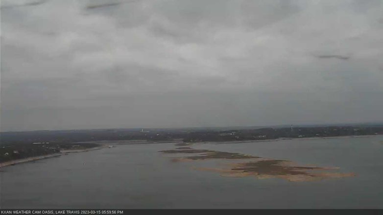 Lake Travis webcam, March 15, 2023 6:00 PM CT