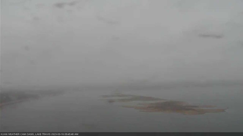 Lake Travis webcam, March 16, 2023 9:45 AM CT