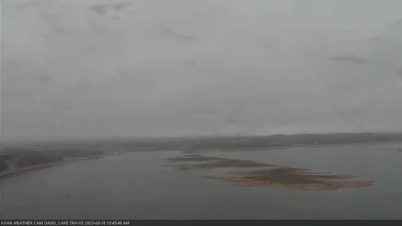 Lake Travis webcam, March 16, 2023 10:45 AM CT