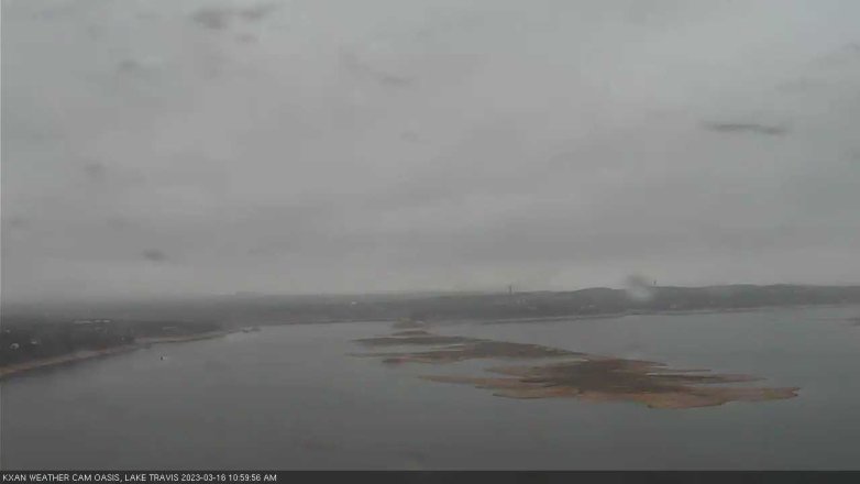 Lake Travis webcam, March 16, 2023 11:00 AM CT