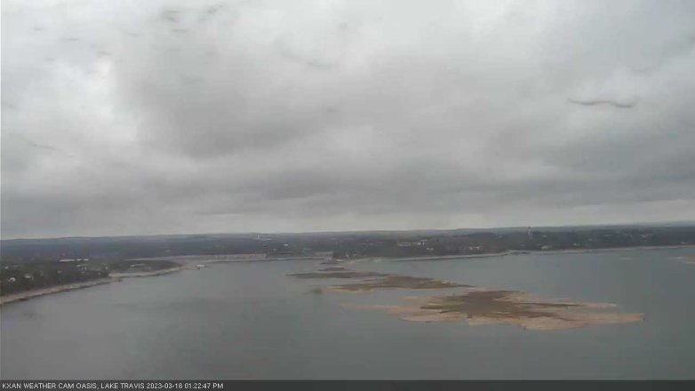 Lake Travis webcam, March 16, 2023 1:25 PM CT