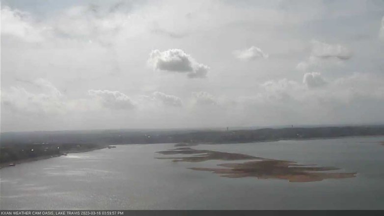 Lake Travis webcam, March 16, 2023 4:00 PM CT