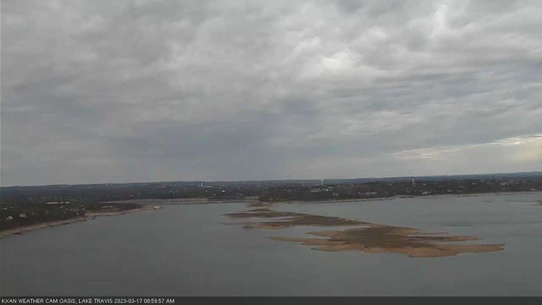 Lake Travis webcam, March 17, 2023 9:00 AM CT