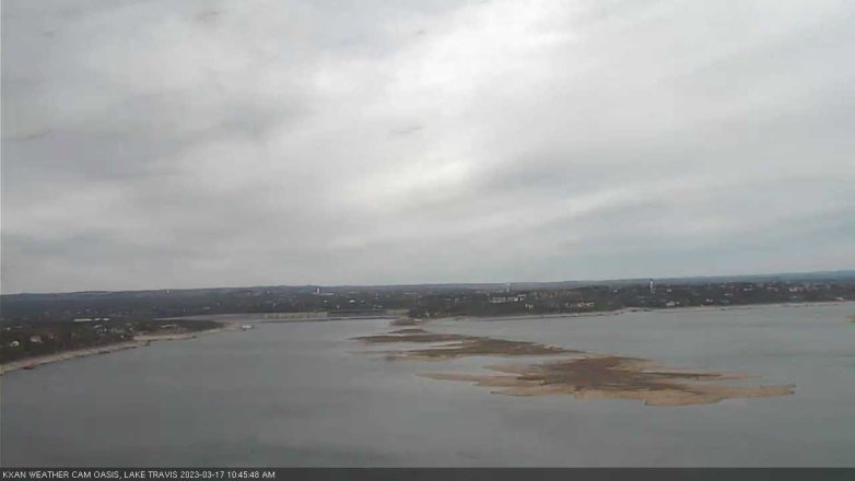 Lake Travis webcam, March 17, 2023 10:45 AM CT