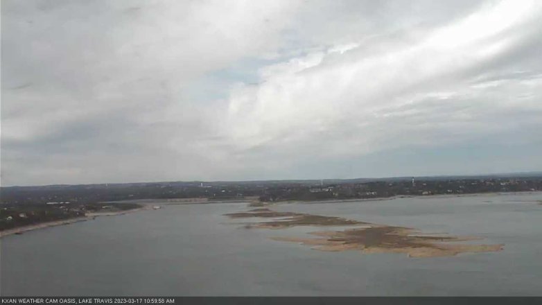 Lake Travis webcam, March 17, 2023 11:00 AM CT