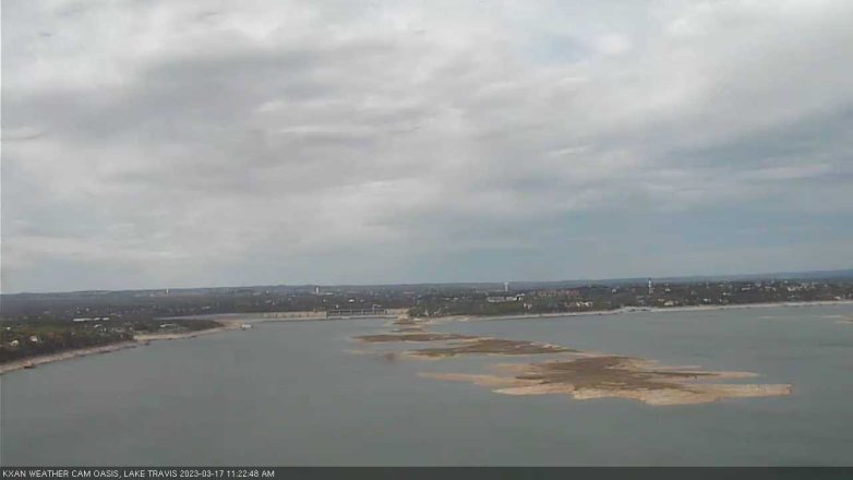 Lake Travis webcam, March 17, 2023 11:25 AM CT