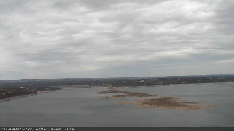 Lake Travis webcam, March 17, 2023 11:45 AM CT