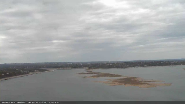 Lake Travis webcam, March 17, 2023 12:00 PM CT