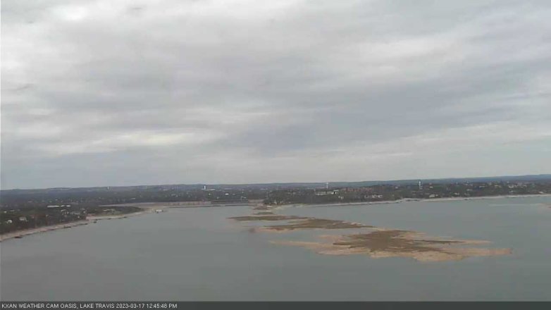 Lake Travis webcam, March 17, 2023 12:45 PM CT