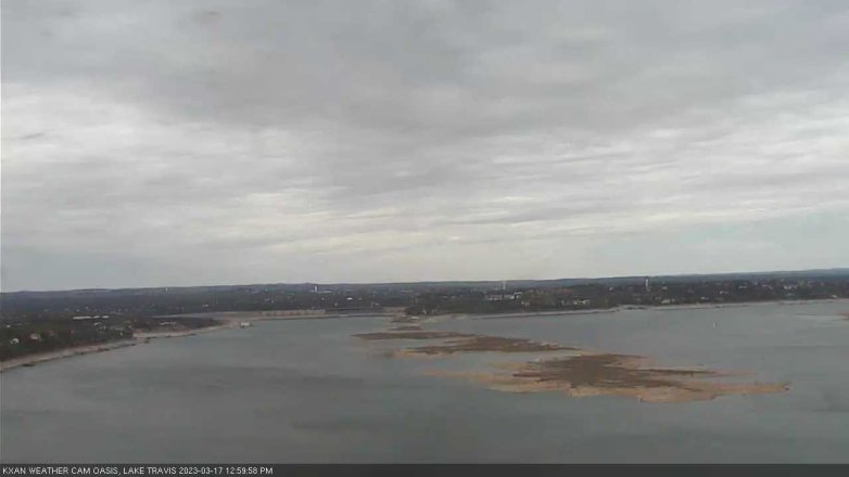 Lake Travis webcam, March 17, 2023 1:00 PM CT