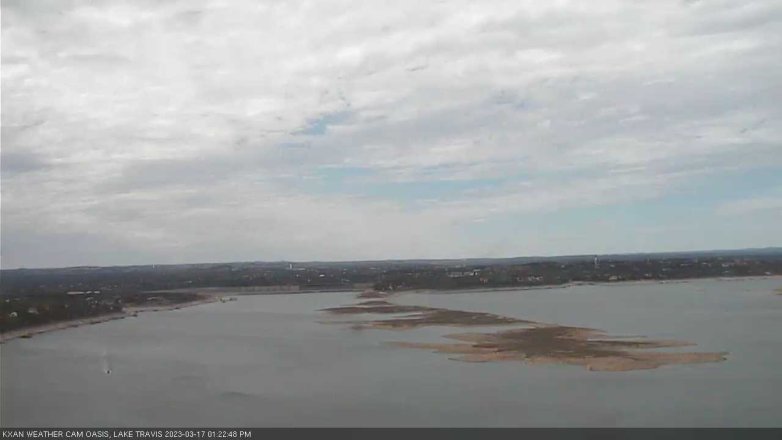 Lake Travis webcam, March 17, 2023 1:25 PM CT