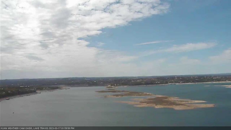 Lake Travis webcam, March 17, 2023 2:00 PM CT