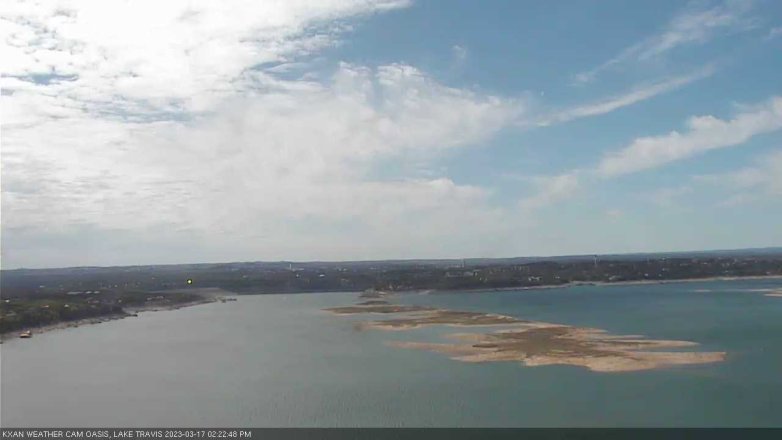 Lake Travis webcam, March 17, 2023 2:25 PM CT