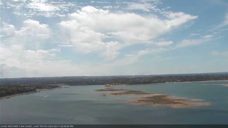 Lake Travis webcam, March 17, 2023 2:45 PM CT